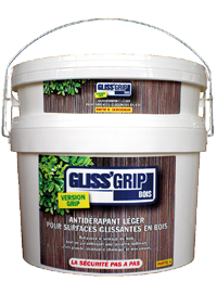 GLISS'GRIP Legno, slip trattamento per superfici in legno