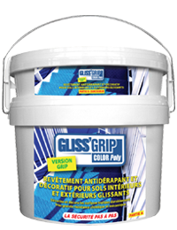GLISS'GRIP Color-Poly, Polyurethanes paints for slippery floors