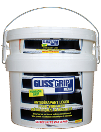 GLISS'GRIP Metal, trattamento per i non-slip superfici metalliche