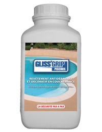 GLISS'GRIP Piscines, slip trattamento per spiagge nuoto