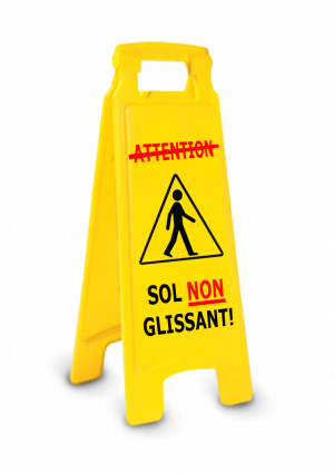 Sol non glissant avec Glissgrip