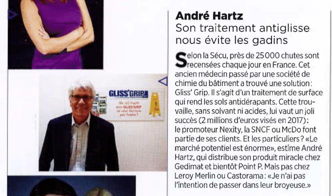 Gliss'grip dans le magazine Capital